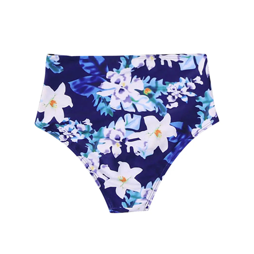 Fashion Bikini Panties Women Black Pants High Waisted Bikini Swim Pants Shorts Bottom Swimsuit Swimwear Female High Waist 2021